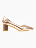 Γόβες λουστρίνι μυτερές - Χαλκός - thefashionproject.gr - GIVANA