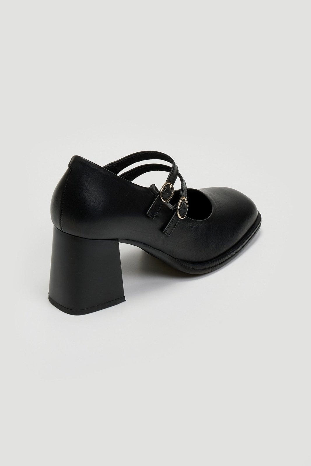 Γόβες Mary Jane δερμάτινες Ragazza 076 - Μαύρο - thefashionproject.gr - RAGAZZA