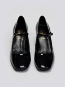 Γόβες Mary Janes λουστρίνι TFP - Μαύρο - thefashionproject.gr - TFP