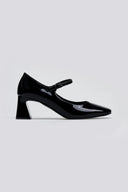 Γόβες Mary Janes λουστρίνι TFP - Μαύρο - thefashionproject.gr - TFP