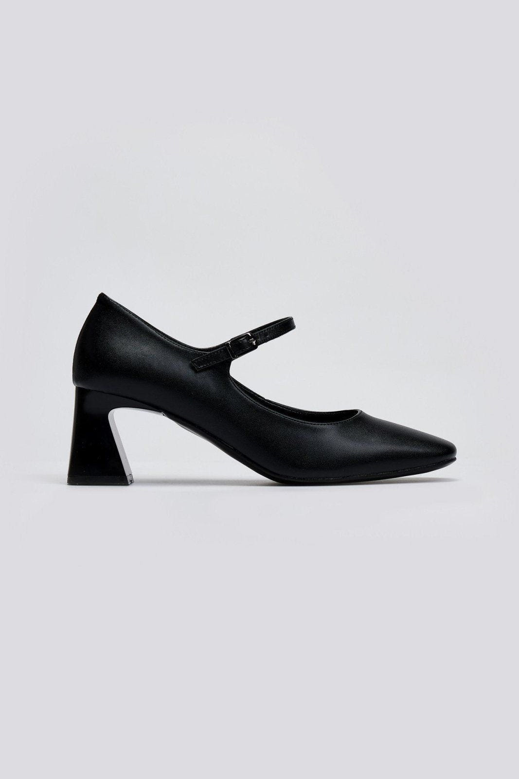 Γόβες Mary Janes TFP - Μαύρο - thefashionproject.gr - TFP