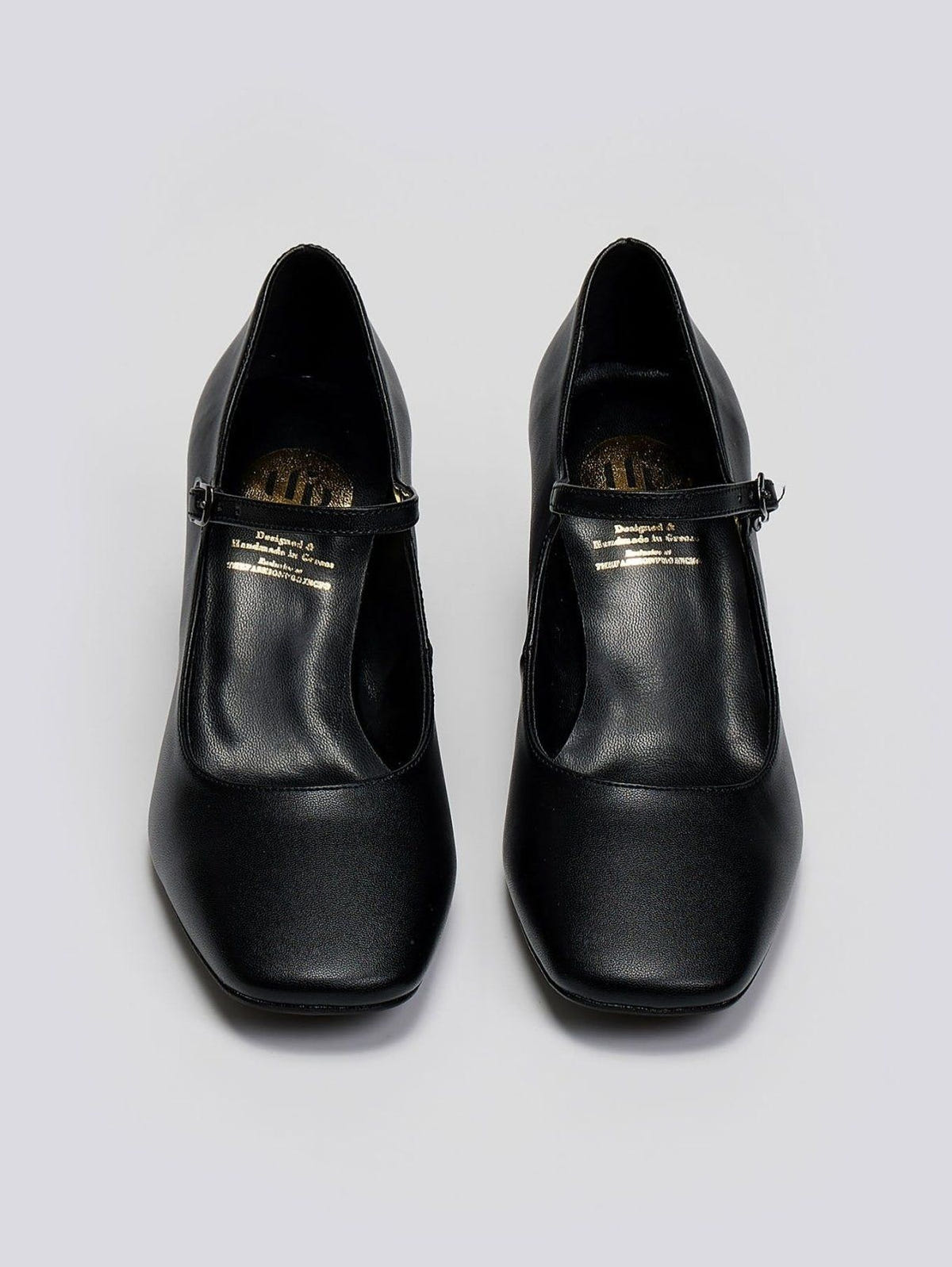 Γόβες Mary Janes TFP - Μαύρο - thefashionproject.gr - TFP