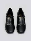 Γόβες Mary Janes TFP - Μαύρο - thefashionproject.gr - TFP