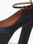 Γόβες με φιάπα και μπαρέτα Vizzano 1400.102 - Μαύρο - thefashionproject.gr - VIZZANO