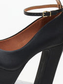 Γόβες με φιάπα και μπαρέτα Vizzano 1400.102 - Μαύρο - thefashionproject.gr - VIZZANO