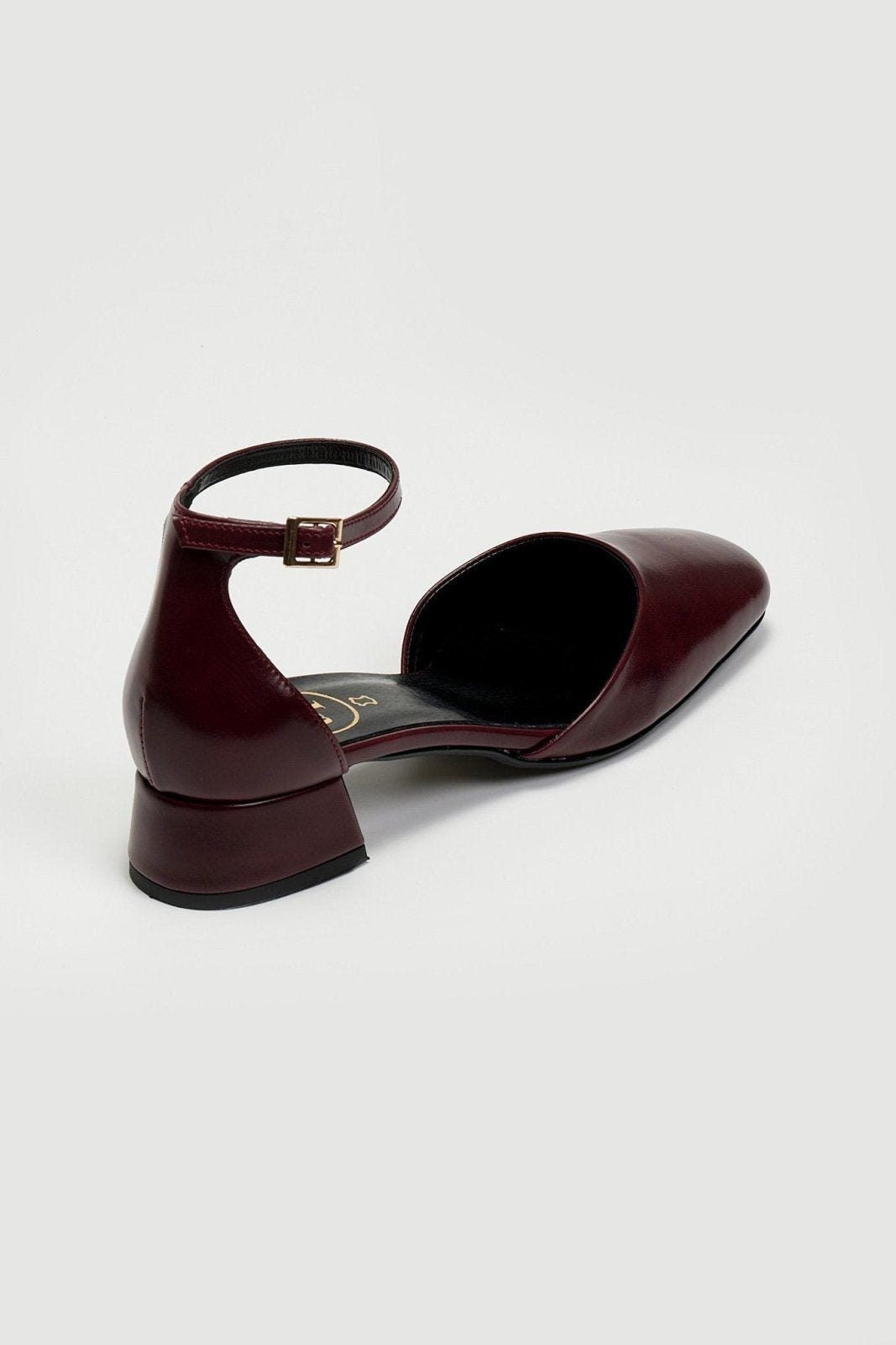 Γόβες με μπαρέτα Tfp - Burgundy - thefashionproject.gr - TFP