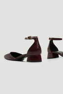 Γόβες με μπαρέτα Tfp - Burgundy - thefashionproject.gr - TFP