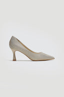 Γόβες μυτερές με glitter ERYNN - Χρυσό - thefashionproject.gr - ERYNN