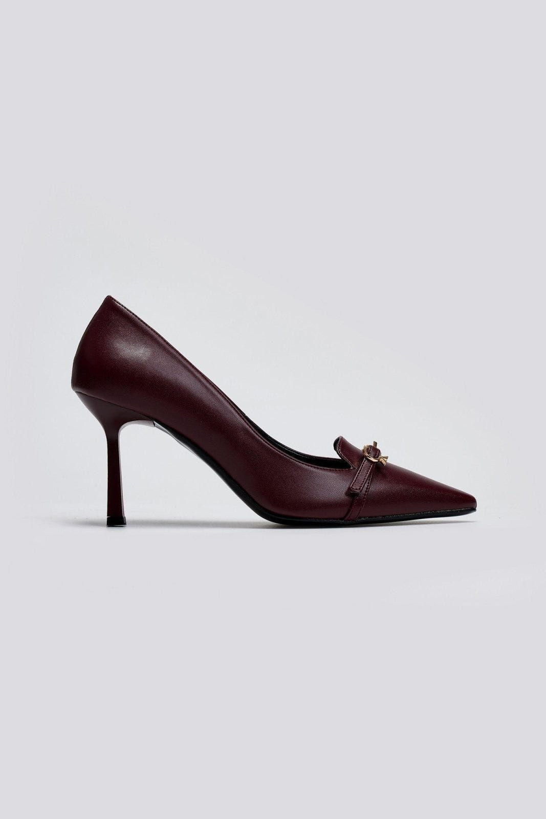 Γόβες μυτερές TFP - Burgundy - thefashionproject.gr - TFP