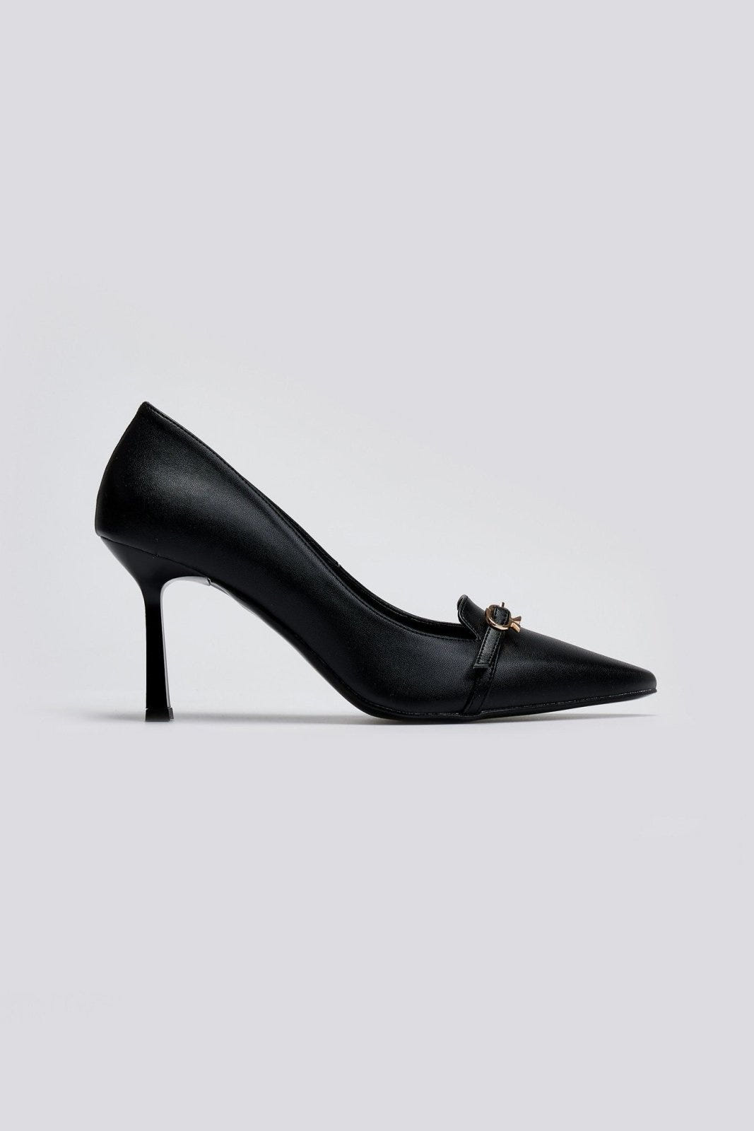 Γόβες μυτερές TFP - Μαύρο - thefashionproject.gr - TFP