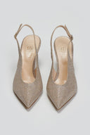 Γόβες slingback μυτερές TFP - Nude - thefashionproject.gr - TFP
