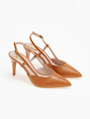 Γόβες slingback μυτερές TFP - Ταμπά - thefashionproject.gr - TFP