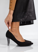 Γόβες suede μυτερές