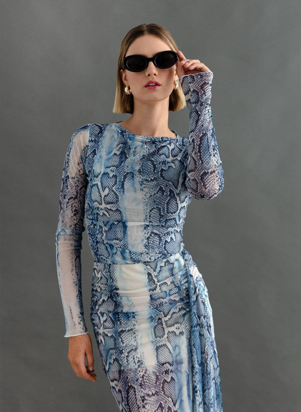 Γυαλιά ηλίου Amellie RED RAVEN - TFP - Μαύρο - thefashionproject.gr - RED RAVEN