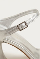 TFP - Heel Sandals - Silver Metallic