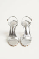 TFP - Heel Sandals - Silver Metallic
