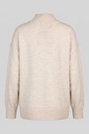 The Fashion Project - High Neck Sweater Balloon Sleeves - Beige