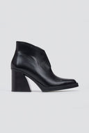 IRIS Cut Out Ankle Boots - Black Matte - thefashionproject.gr - IRIS
