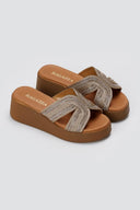 RAGAZZA - Jute Flatform Sandals - Natural Jute