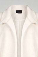 The Fashion Project - Knit Cardigan Textured Design - Off White
