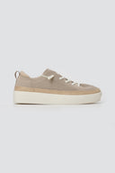 Refresh - Knit Lace Up Sneakers Comfort - Beige Matte