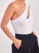 Κορμάκι αμάνικο με έναν ώμο Different-Shop 02-97