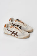 CORINA - Lace Up Sneakers - Beige Matte