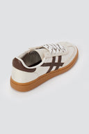 CORINA - Lace Up Sneakers - Beige Matte