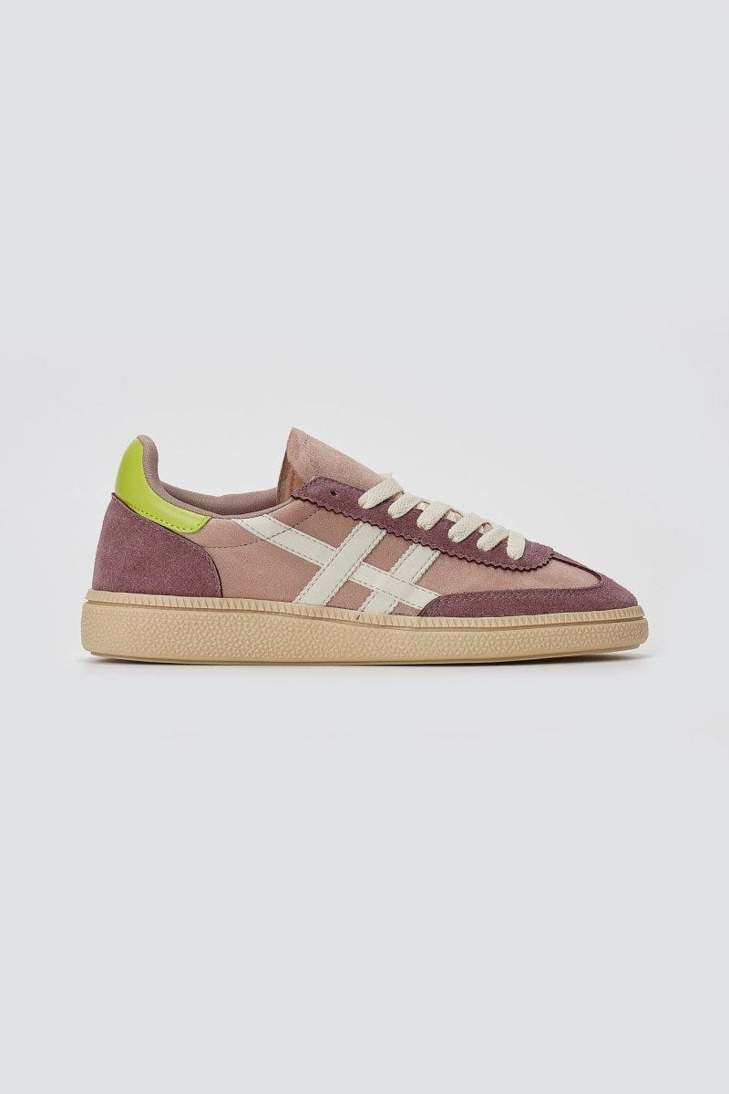 CORINA - Lace Up Sneakers - Lilac Suede