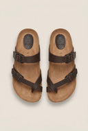 Inter - Bios - Leather Anatomic Sandals - Dark Brown Matte