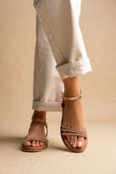 RAGAZZA - Leather Sandals - Champagne Metallic