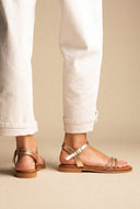 RAGAZZA - Leather Sandals - Champagne Metallic