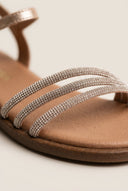 RAGAZZA - Leather Sandals - Champagne Metallic