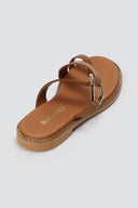 RAGAZZA - Leather Sandals - Tan Matte