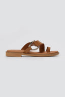 RAGAZZA - Leather Sandals - Tan Matte