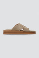 Estil - Leather Sandals - Taupe Suede