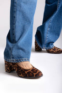 Leopard Print Pumps Block Heel - Leopard Pony - thefashionproject.gr - Stephan