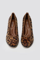 Leopard Print Pumps Block Heel - Leopard Pony - thefashionproject.gr - Stephan