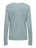 Λεπτό πλεκτό με v cut λαιμόκοψη ONLY 15339543 - Μέντα - thefashionproject.gr - ONLY