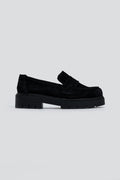 Loafers από δέρμα καστόρι Estil - Μαύρο - thefashionproject.gr - Estil