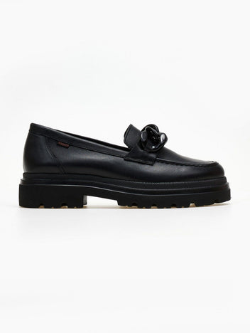 Loafers chunky δερμάτινα Ragazza 0186 - Μαύρο - thefashionproject.gr - RAGAZZA