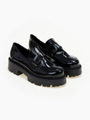 Loafers chunky λουστρίνι Estil - Μαύρο - thefashionproject.gr - Estil
