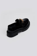 Loafers chunky λουστρίνι Estil - Μαύρο - thefashionproject.gr - Estil