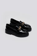 Loafers chunky λουστρίνι Estil - Μαύρο - thefashionproject.gr - Estil