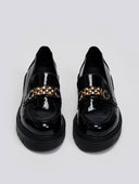 Loafers chunky λουστρίνι Estil - Μαύρο - thefashionproject.gr - Estil