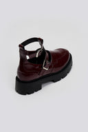 Loafers chunky λουστρίνι TFP - Burgundy - thefashionproject.gr - TFP
