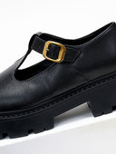 Loafers chunky Mary Janes TFP - Μαύρο - thefashionproject.gr - TFP