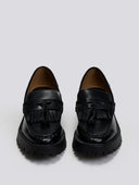 Loafers chunky με κρόσσια CORINA - Μαύρο - thefashionproject.gr - CORINA