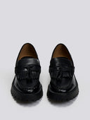 Loafers chunky με κρόσσια CORINA - Μαύρο - thefashionproject.gr - CORINA