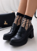 Loafers chunky με τακούνι Xti 141682 - Μαύρο - thefashionproject.gr - Xti Footwear